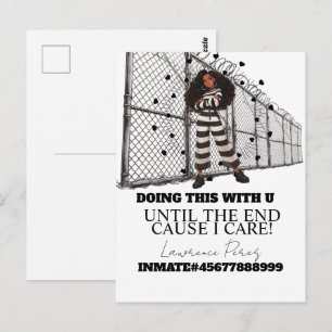 Cartões de Presídio Longa Distância Cumprindo Pena