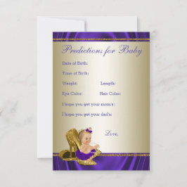 Cartões de Previsões e Conselhos para Menina Chá d