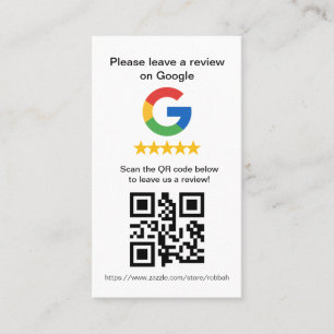 Cartões de QR Code de Avaliação do Google,Placa de