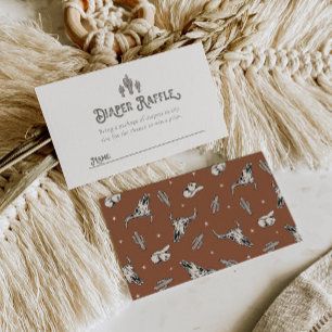 Cartões de Raffle da Fralda Ocidental