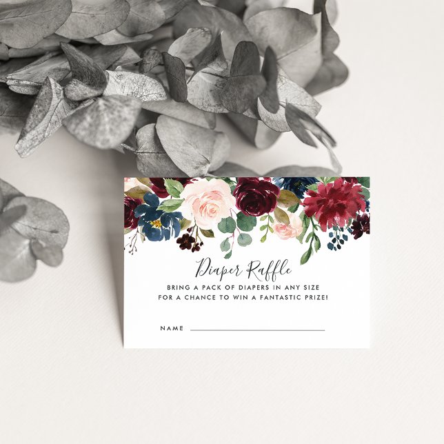 Cartões de Raffle para Fralda de Sangue Radiante (Criador carregado)