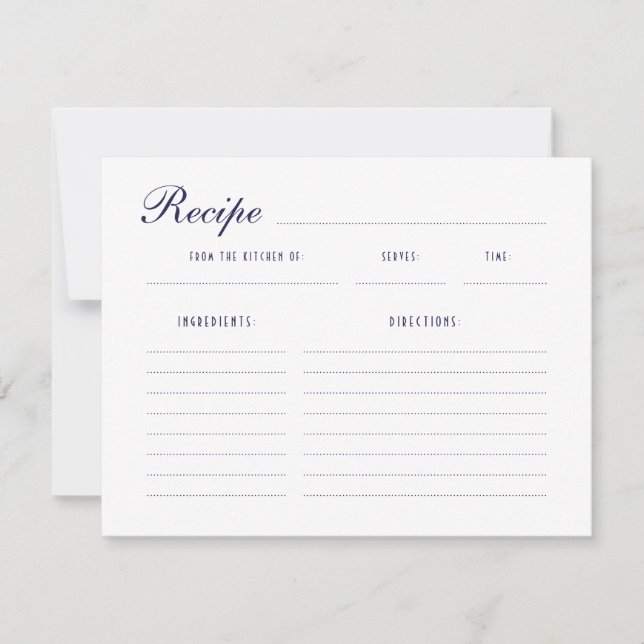 Cartões de recebimento de Chá de panela náutico na (Frente)