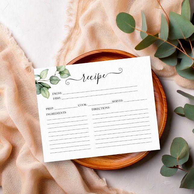 Cartões de receita de Chá de panela verde (Criador carregado)