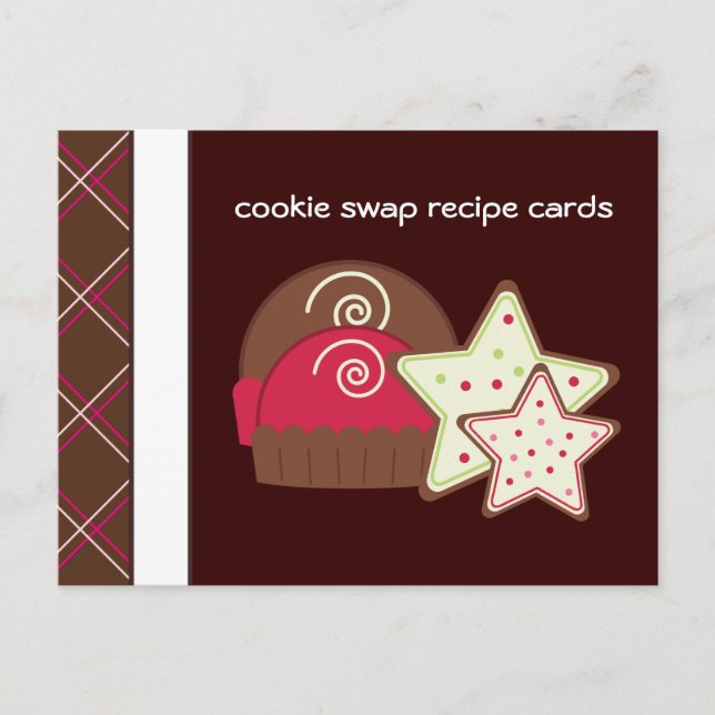Cartões de Receita de Troca de Cookie (Frente)
