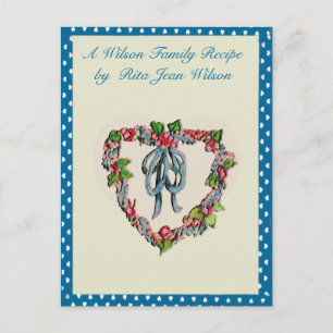 Cartões de receitas