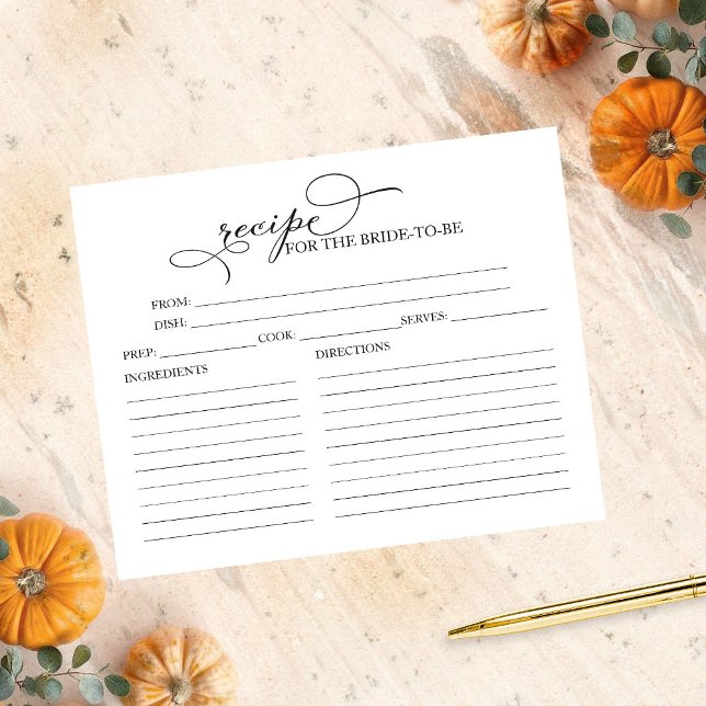 Cartões de receitas de Chás de panela de caligrafi (Criador carregado)