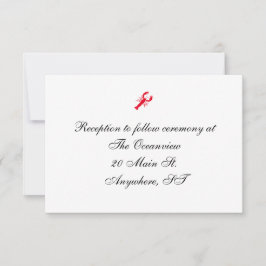 Cartões de recepção "Mar profundo"