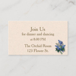 Cartões de Recepção Vintage Lilacs