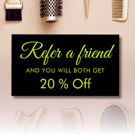 Cartões de Referência Simples e Elegante Modernos