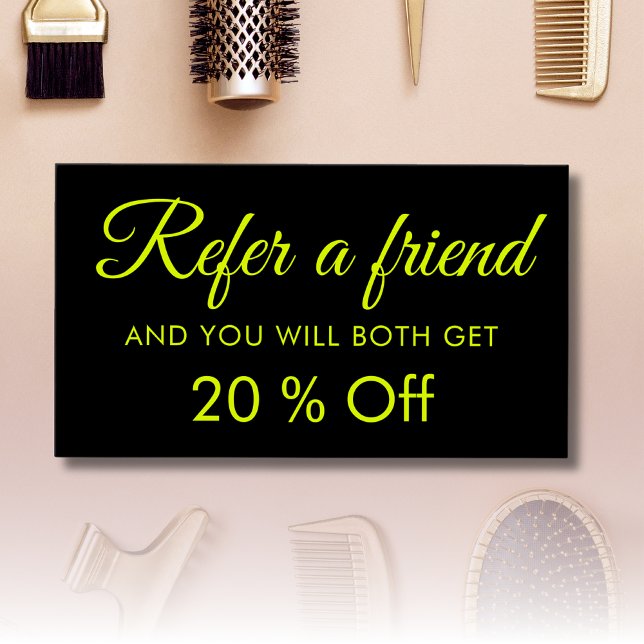 Cartões de Referência Simples e Elegante Modernos (Criador carregado)