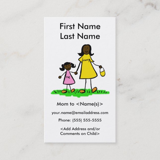 Cartões de reprodução de chamada personalizada de  (Frente)