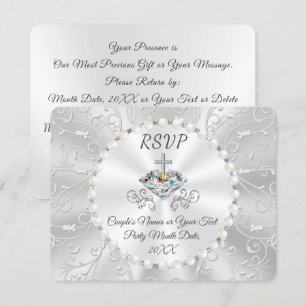 Cartões de Resposta de Aniversário Cristão ou Casa