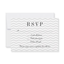 Cartões de resposta de casamento RSVP do padrão de