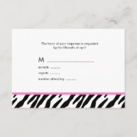 Cartões de Resposta de Padrão Zebra