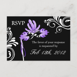 Cartões de resposta do mascarada