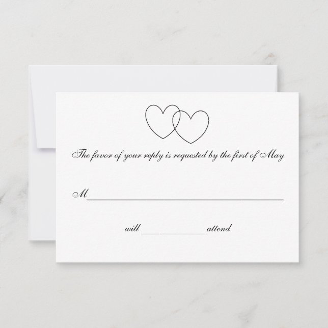 Cartões de Resposta "Intertravar Corações" (Frente)