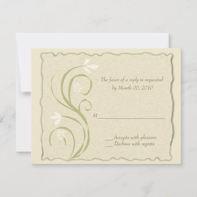 Cartões de resposta respeitadores do ambiente (Frente)