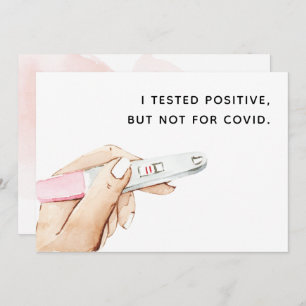 Cartões de Revisão de Gravidez COVID para Aquarela