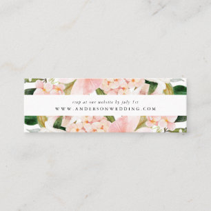 Cartões de RSVP Florais Spring Blush para Casament