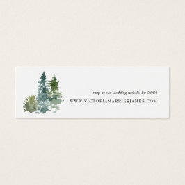 Cartões de RSVP para Site de Casamento Minimalista