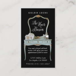 Cartões de Salão de Vanity Anticos Personalizados