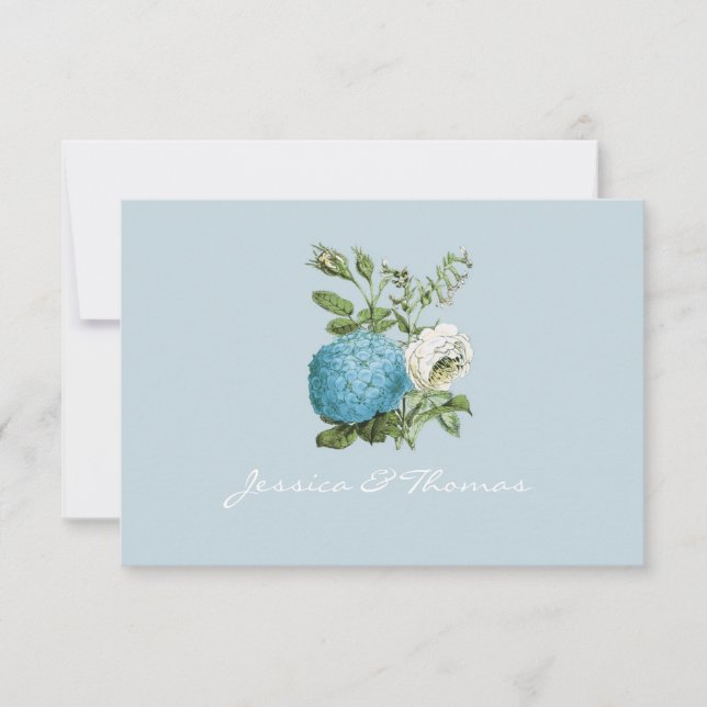 Cartões de Salvar a Data em Estilo Mediterrâneo da (Frente)