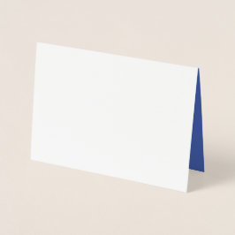 Cartões de Saudação | Brilho. Matte. Azul. Feitos 