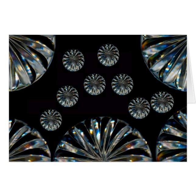 Cartões De Saudação Da Coleção De Cristais Irlande (Frente Horizontal)