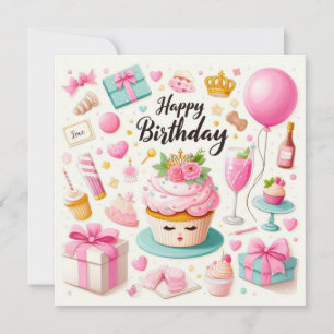Cartões de saudação de aniversário