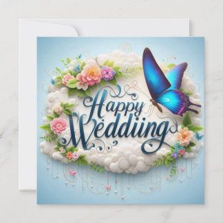 Cartões de Saudação de Casamento Feliz