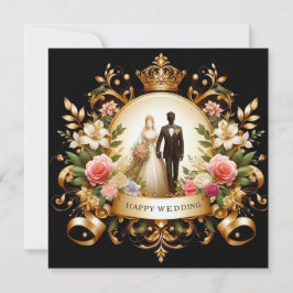Cartões de Saudação de Casamento Feliz