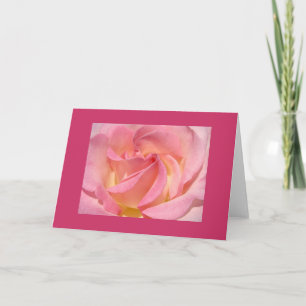 Cartões de Saudação de Flor de Rosa Rosa Preta Adi