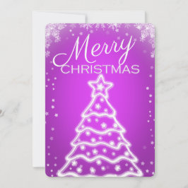 Cartões de saudação de fotos em árvore de Natal br