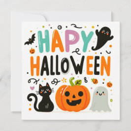 Cartões de saudação de Halloween