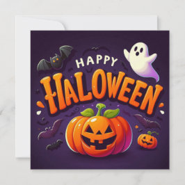 Cartões de saudação de Halloween