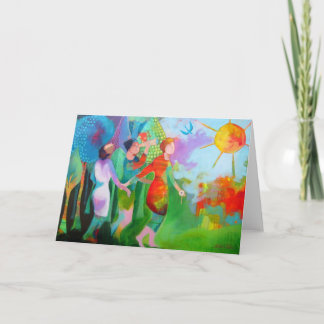 Cartões de saudação de irmandade