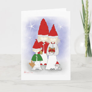 Cartões de saudação de natal
