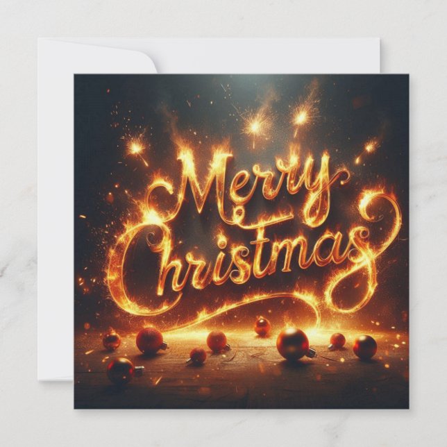 Cartões de saudação de Natal (Frente)