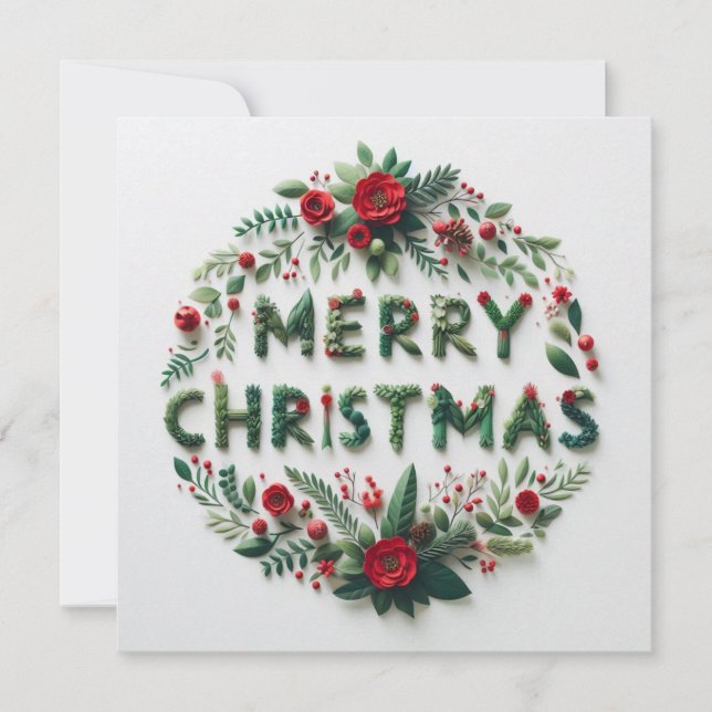 Cartões de saudação de Natal (Frente)