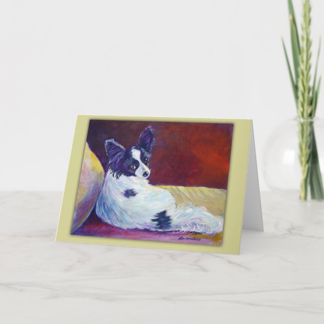 Cartões de saudação de Papillon (Frente)