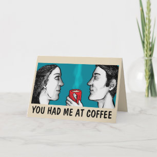 CARTÕES DE SAUDAÇÃO DE ROMANCE E AMOR POR CAFÉ