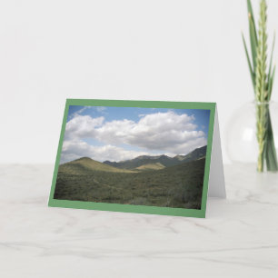 Cartões de saudação do Deserto do Cowboy Skyline o