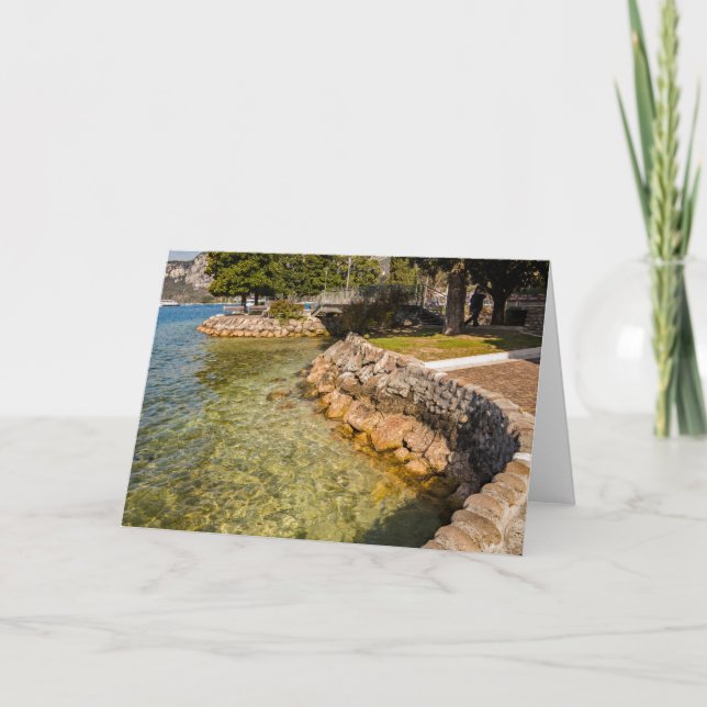 Cartões de saudação do Lago Garda (Frente)