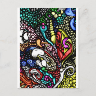 cartões de saudação e postais em estilo de arte di