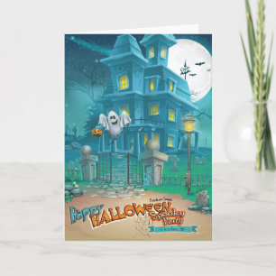 Cartões de saudação para Halloween Hauneen