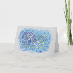 Cartões de saudação personalizados de suporte d