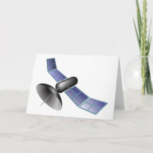 Cartões de saudação por satélite