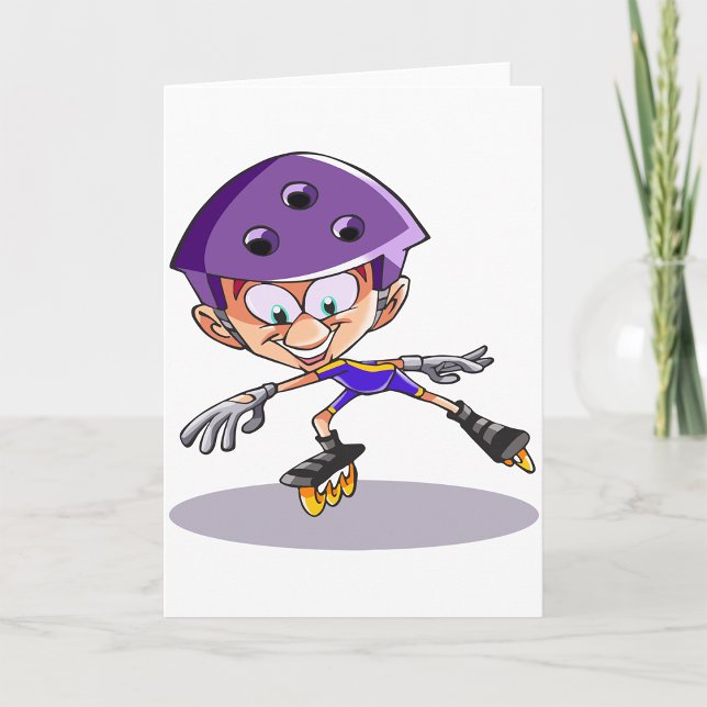Cartões de saudação Rollerblader (Criador carregado)