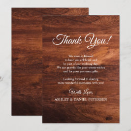 Cartões de Save the Date de casamento em madeira r