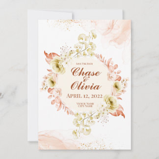 Cartões de 'Save the Date' de Casamento Simplesmen